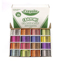 800 Count 16 Assorted Colors Crayons T335131
