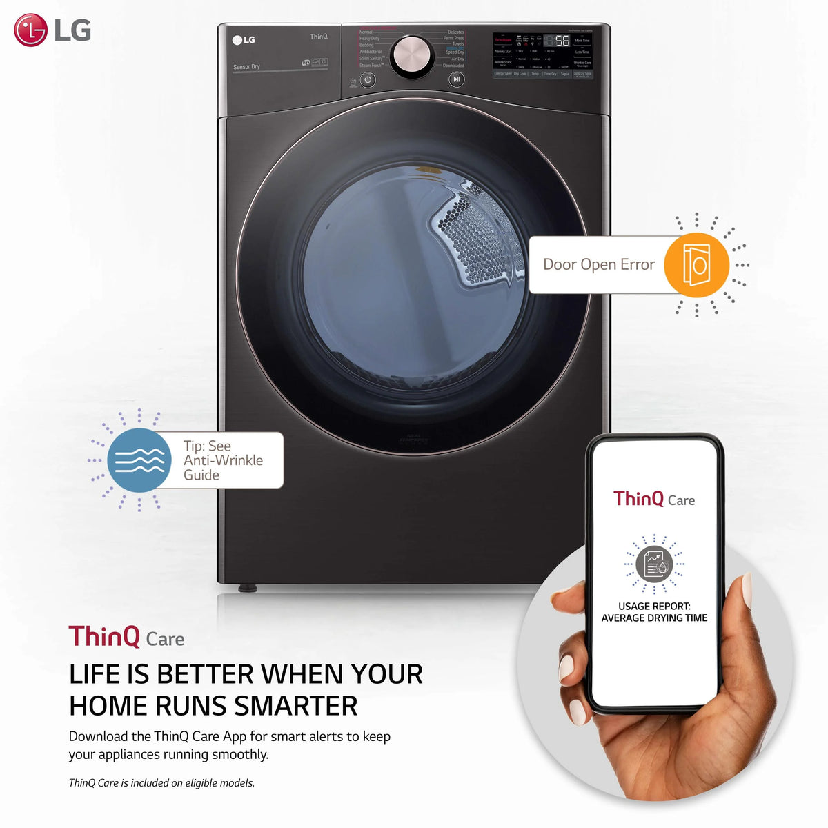 7.4 Cu. Ft. Front Load Electric Dryer P5861