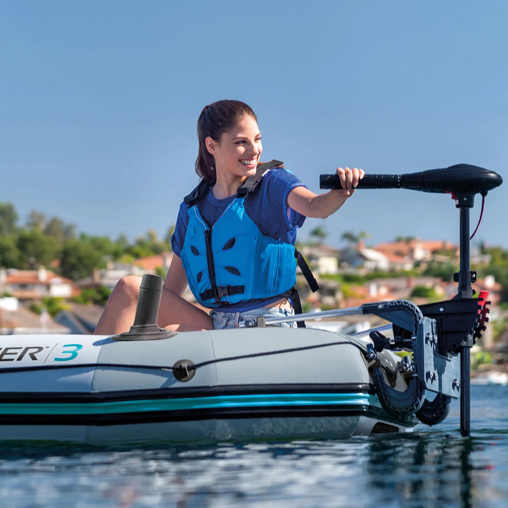 5 Person Inflatable Fishing Boat with Motor Mount T5544