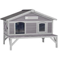 Wooden Cat House N401295