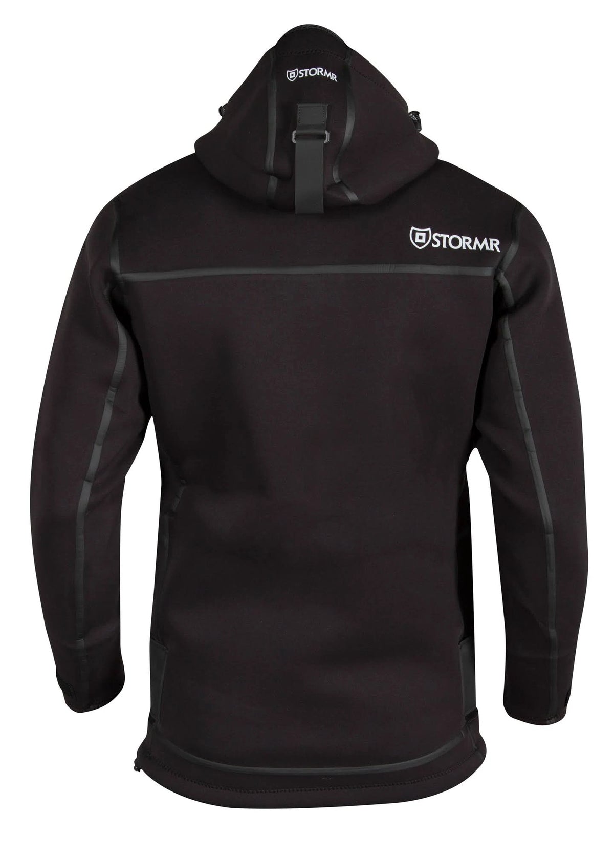 Black Neoprene Waterproof Surf Top B5750