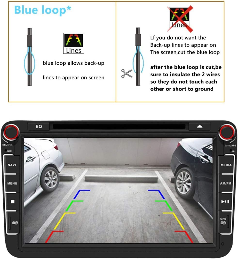 HD 720p Roof Camera Reverse Camera Rear View Backup Camera Q747