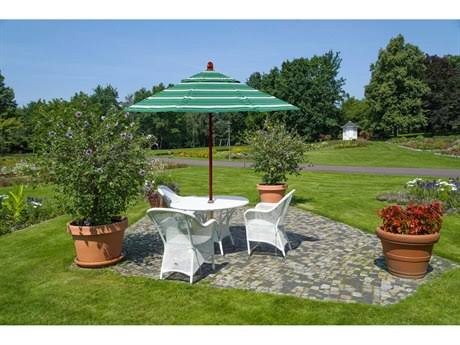 Patio Umbrella with Wood Pole Hardwood Ribs K468587