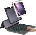 Black 9.7 Keyboard Case with Touchpad and Pencil Holder P52953