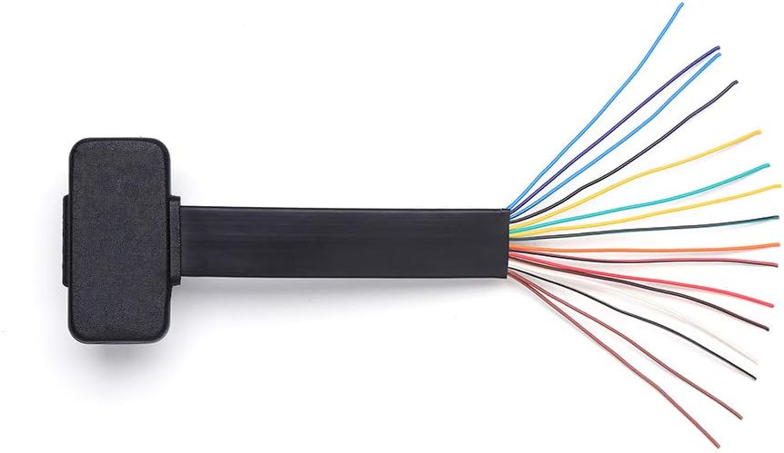 OBD2 16 Pin Splitter Extension Cable Adapter 2FT 10 Pack T8713