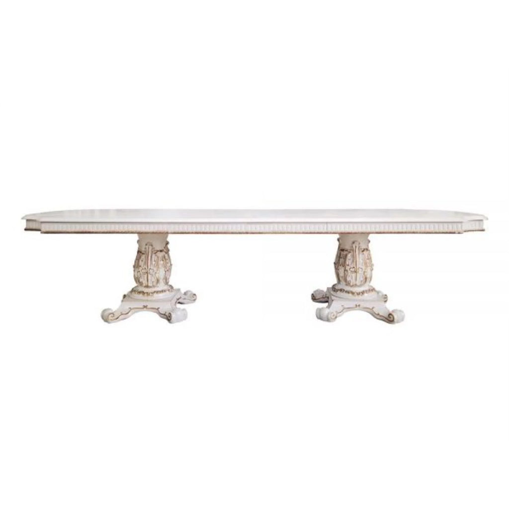 Wooden Double Pedestal Dining Table U138662