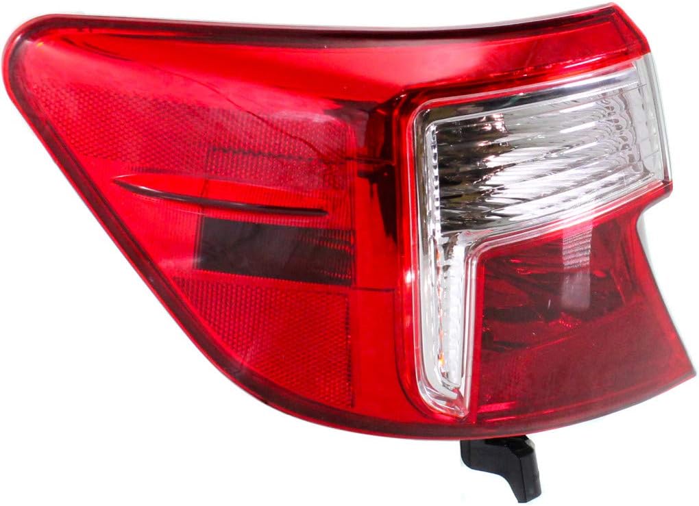 Passenger Side Tail Light Assembly for Toyota Camry 2012 2013 2014 Pack of 2 B765