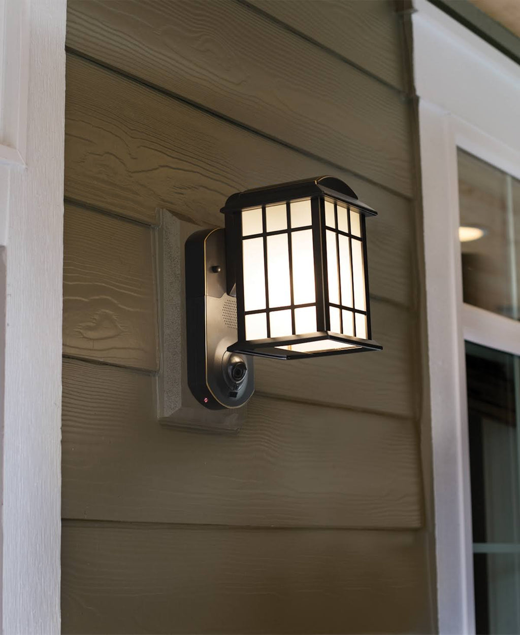 Bronze Camera Porch Light S9871