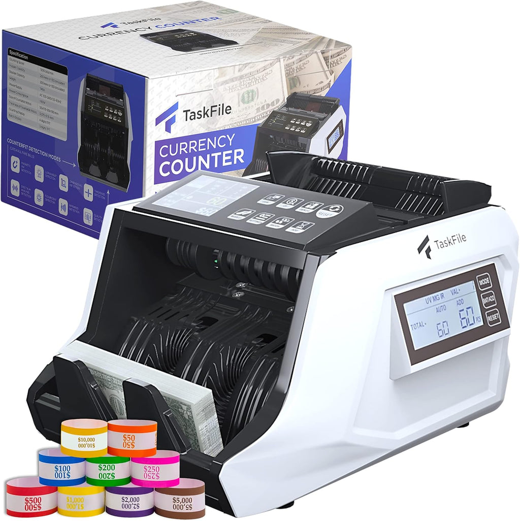 Portable Money Counter Machine with Bill Straps J154712