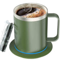 12oz Self Heating Stainless Steel Coffee Mug L72183