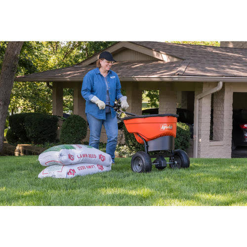 130 lb. Commercial Push Broadcast Spreader V65495