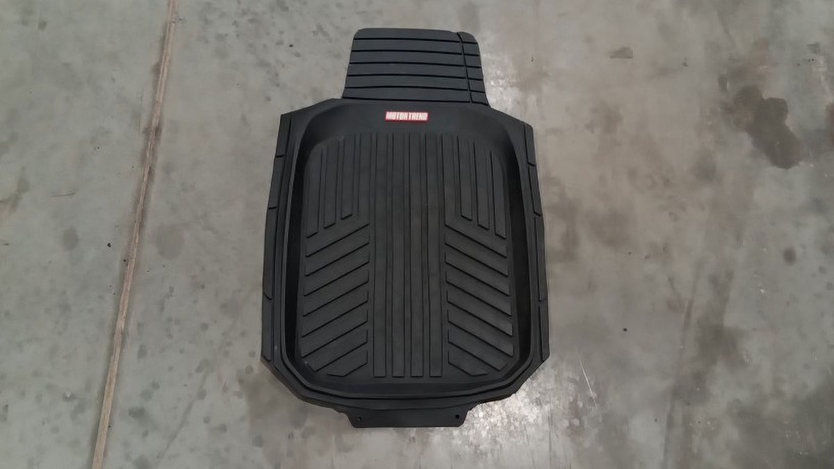 Pre-Owned 2018 Dodge Caravan 3 Front & Rear Rubber Floor Mat Set OEM F513