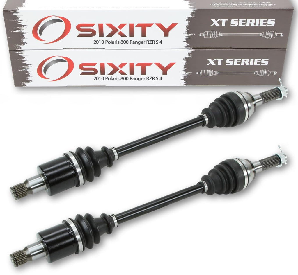 Rear Left Right Axles XT Pair for Polaris 800 Ranger RZR S 4 4X4 I7896