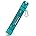 3 Pack Blue Outdoor Portable Straw Water Filter Z8116