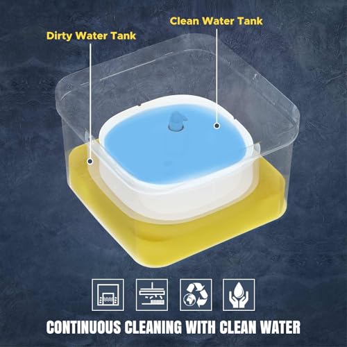 Spin Mop & Bucket Set with 5 Pads H71723