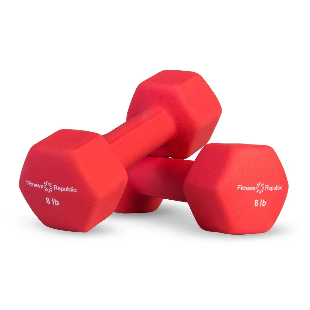 Neoprene Dumbbell Pairs 15lb 17.5lb 20lbs K797039