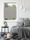Top Down-Bottom Up Cordless Honeycomb Cellular Shade 35"L x 64"W Dove Grey M7300