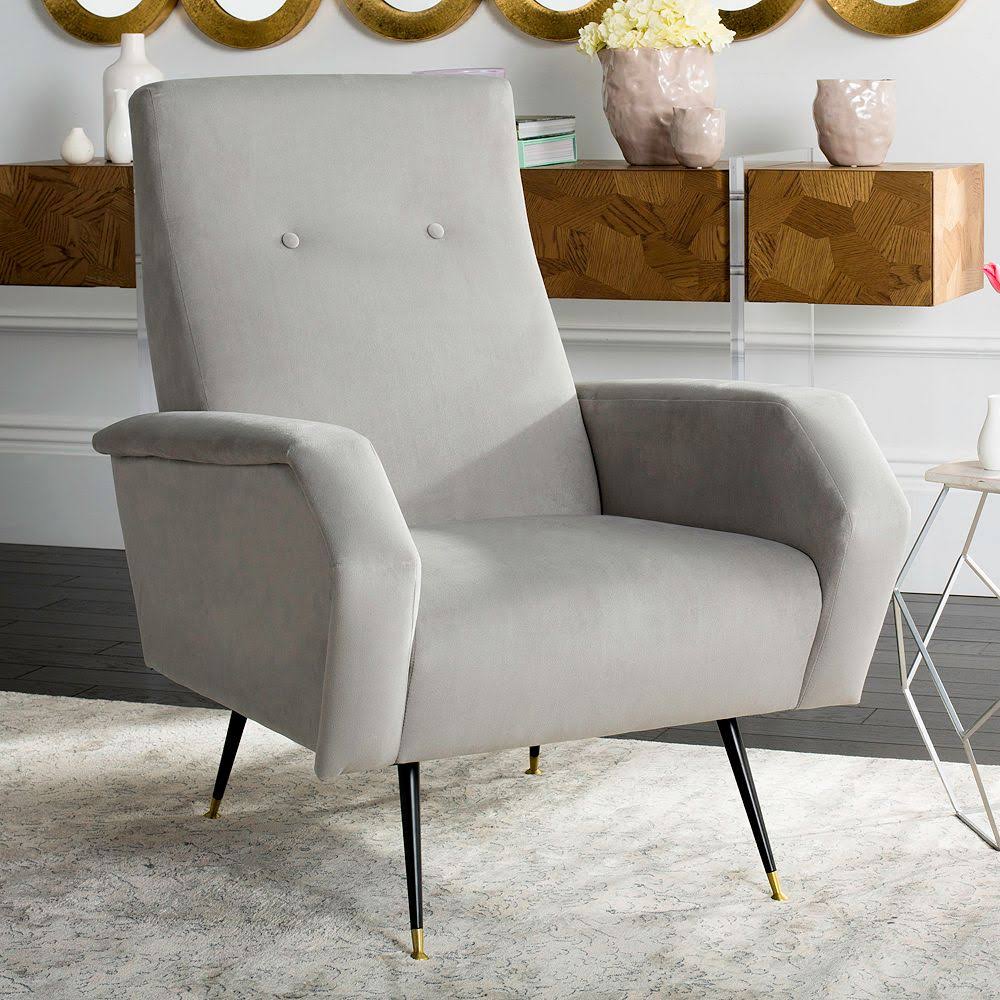 Velvet Retro Accent Chair J620