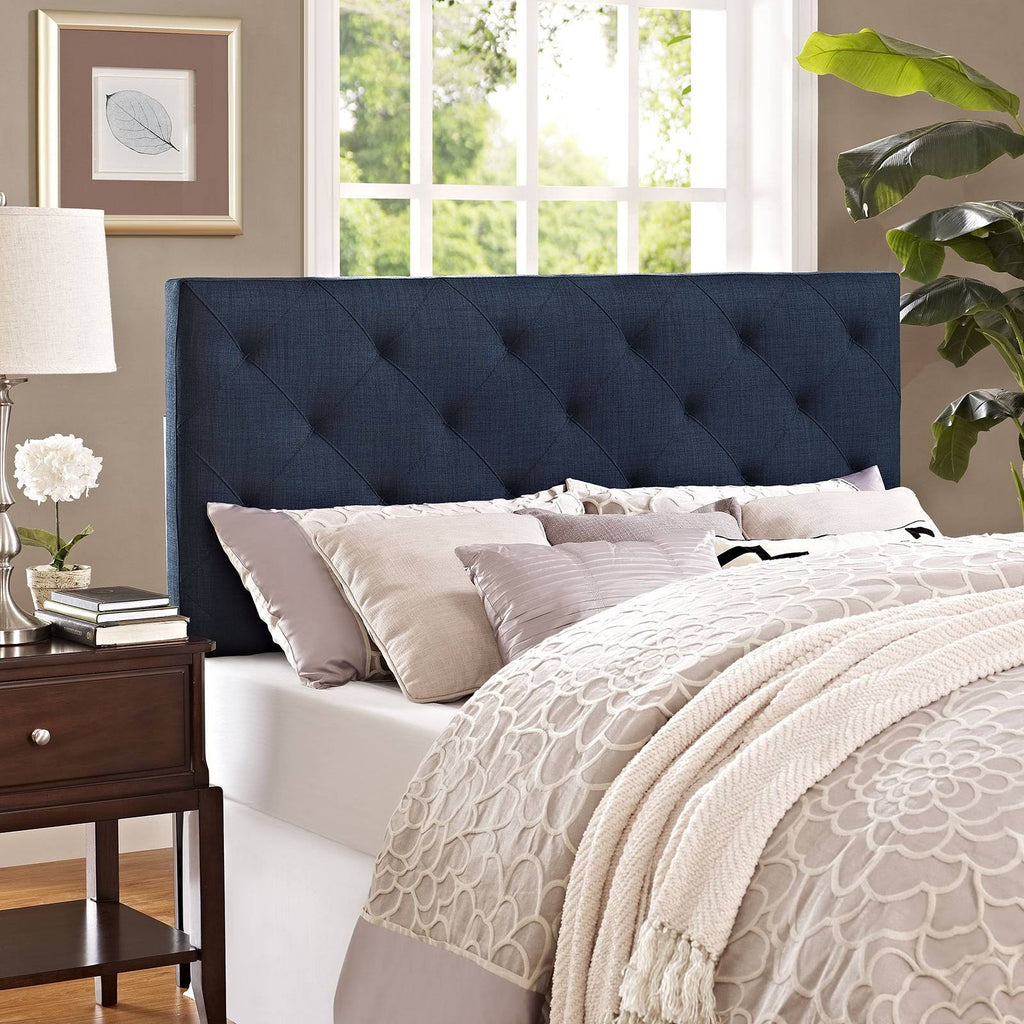 Twin Fabric Headboard, Gray D26095