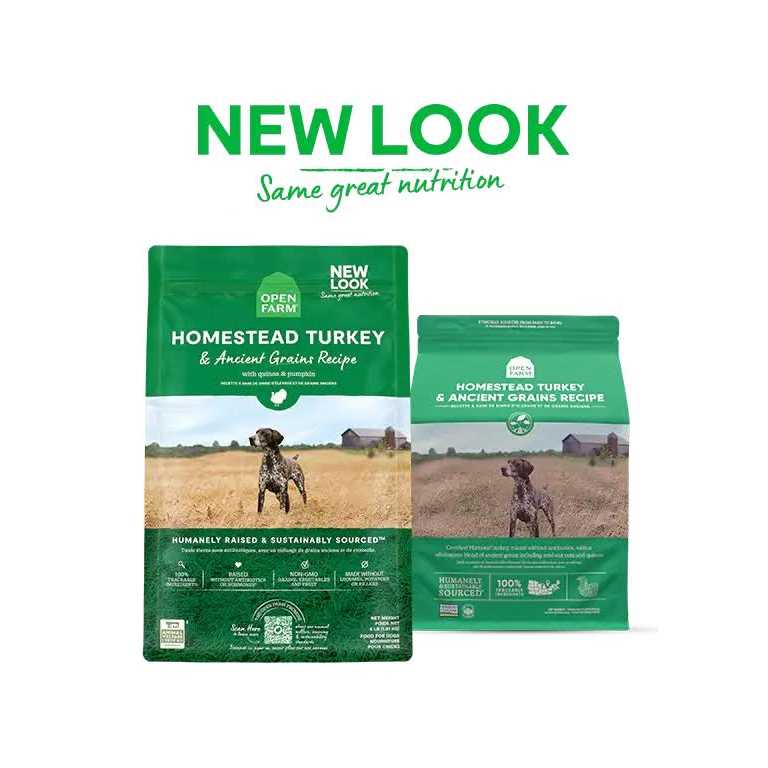 Homestead Turkey Ancient Grains Dry Dog Food R604