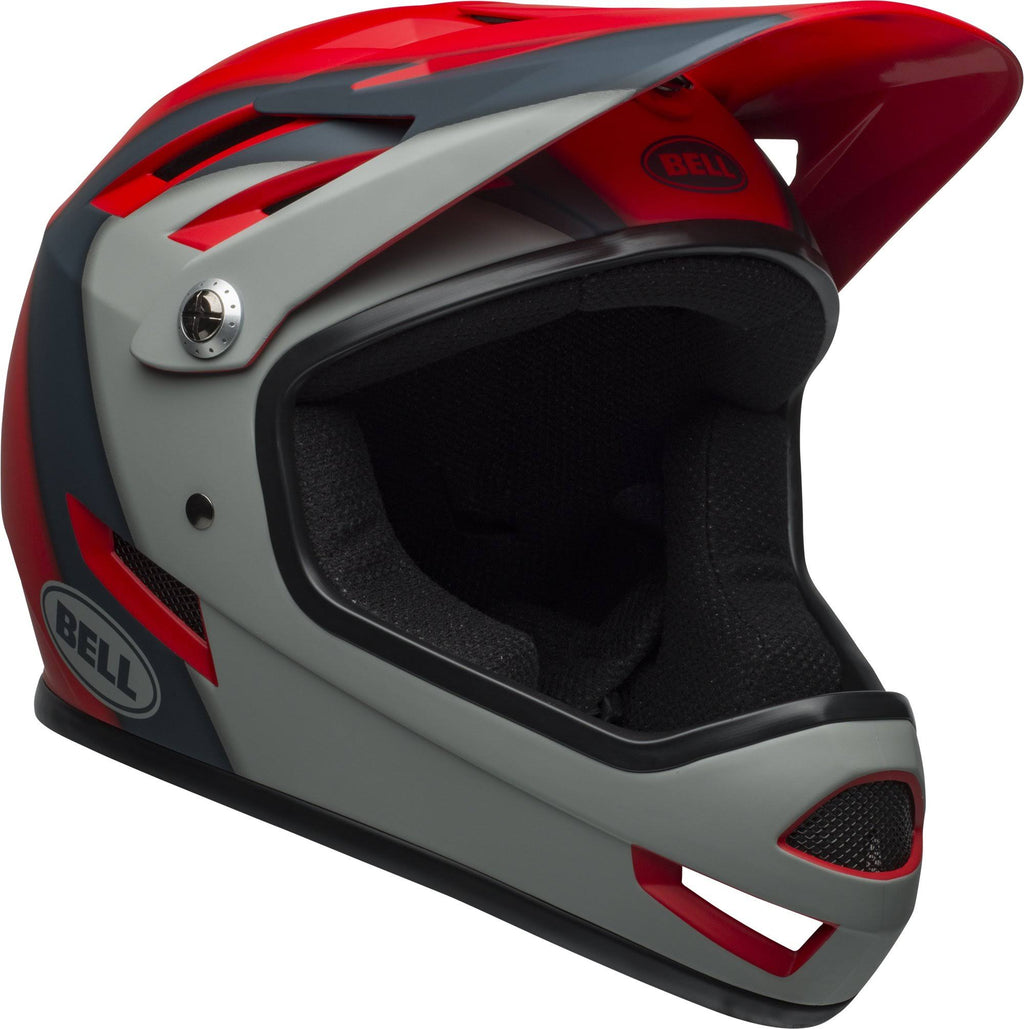 Matte Crimson Slate Gray Helmet Q1112