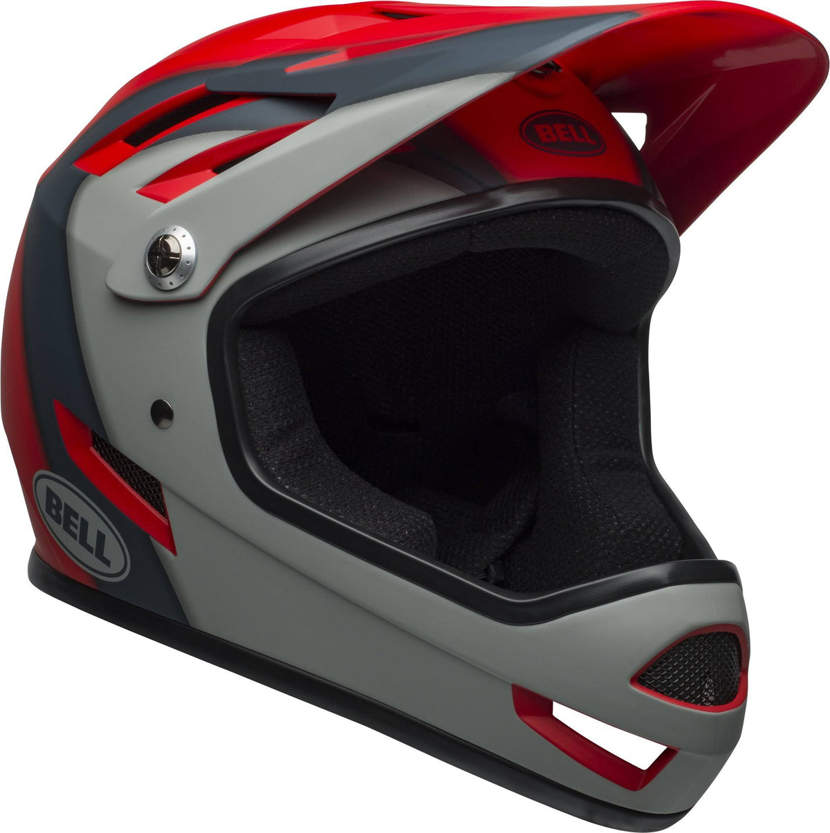 Matte Crimson Slate Gray Helmet Q1112