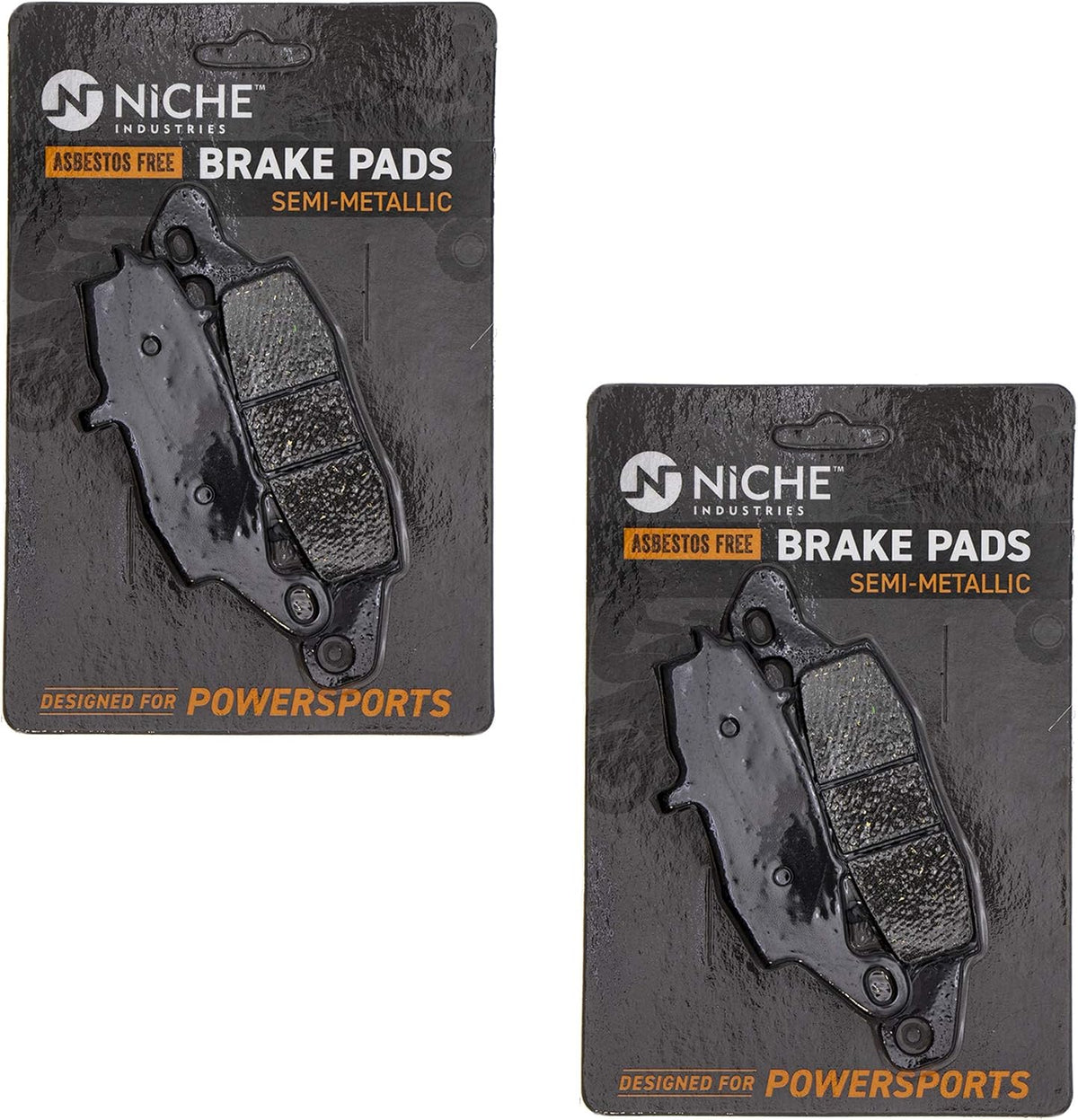Brake Pad Set Semi-Metallic Pack of 2 P694