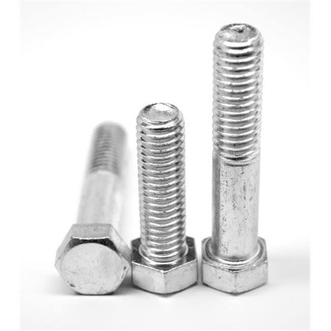 0.44in. -14 x 2.75 in. Grade 5 Hex Cap Screw Zinc Plated 100 Piece J934517