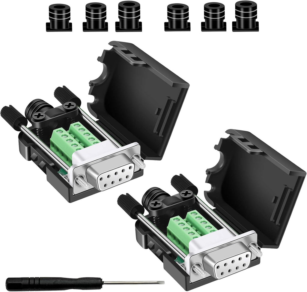 DB9 Breakout Connector 5 Male+5 Female 9 Pin H602511