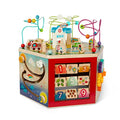 Wooden Activity Cube E5703