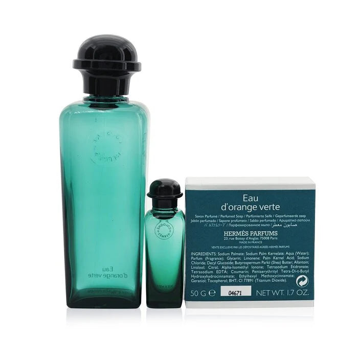 Eau De Cologne Spray + Eau De Cologne 7.5ml/0.25oz + Perfumed Soap 50g/1.7oz 3pcs 100ml/3.3oz N947