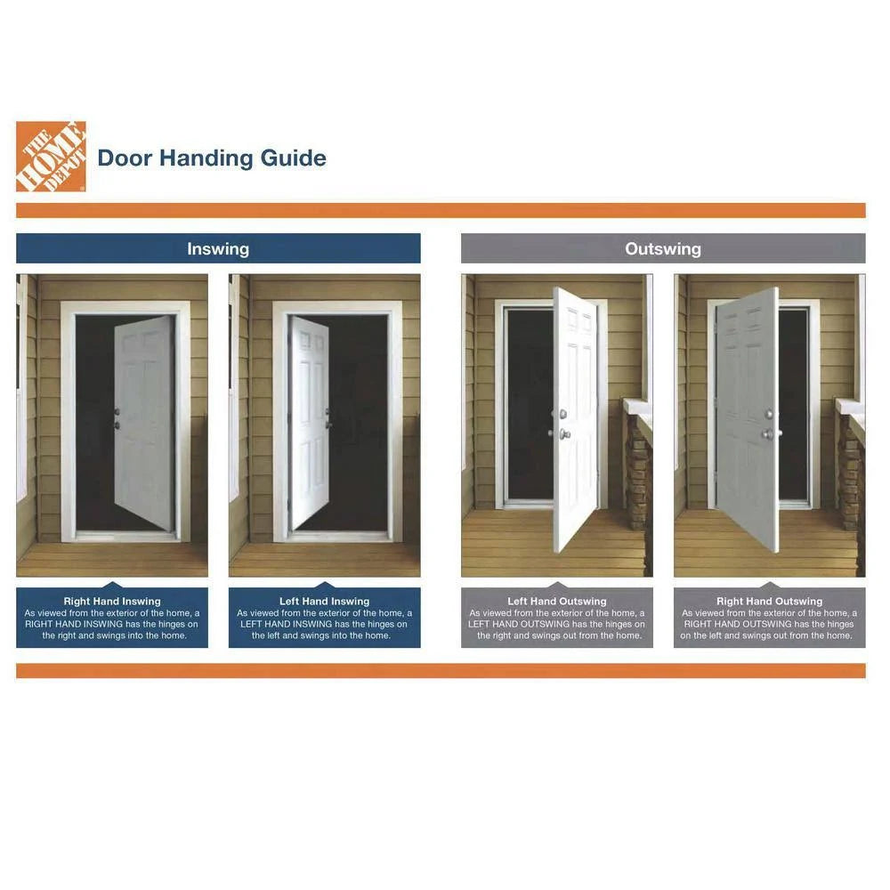 36 in. x 80 in. Full Lite Primed Steel Prehung Left-Hand Inswing Front Door with Brickmould X59881