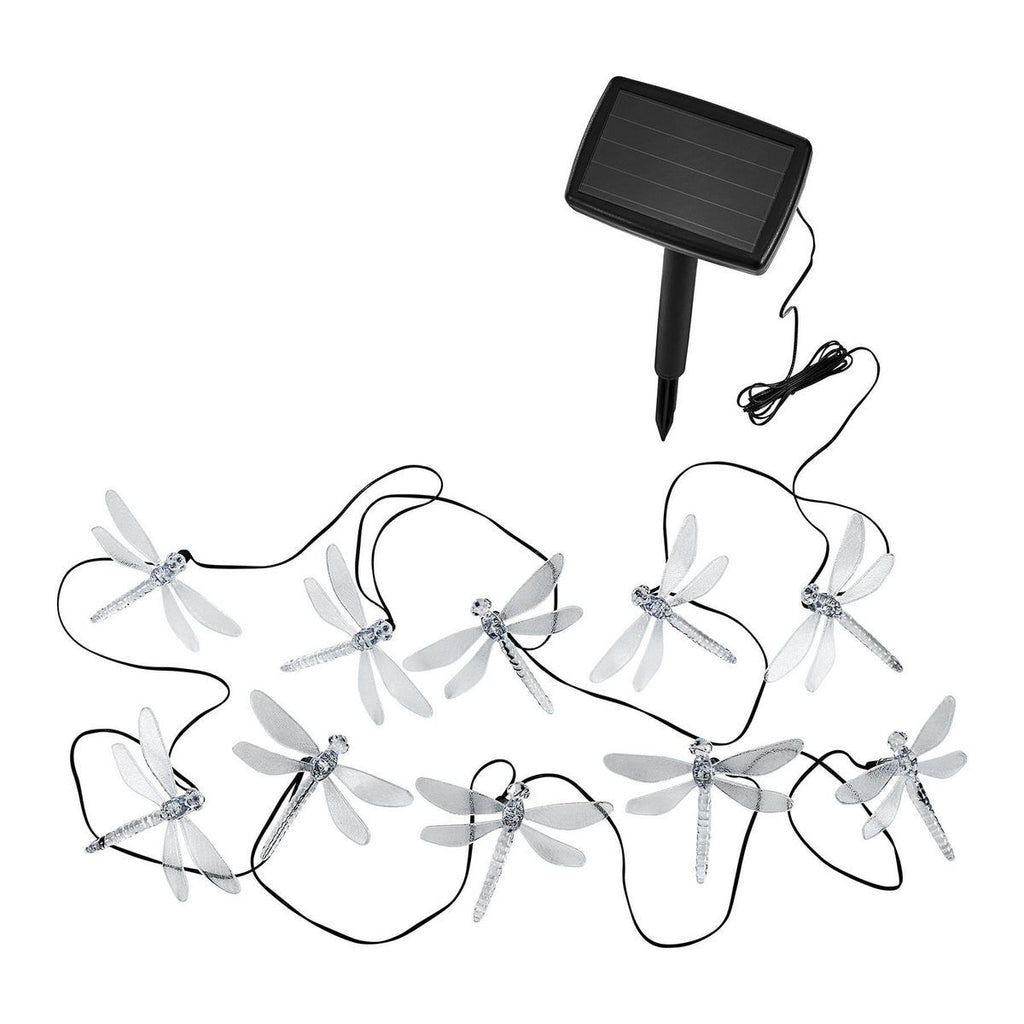 Solar Dragonfly LED String Lights 10-Piece Z72960