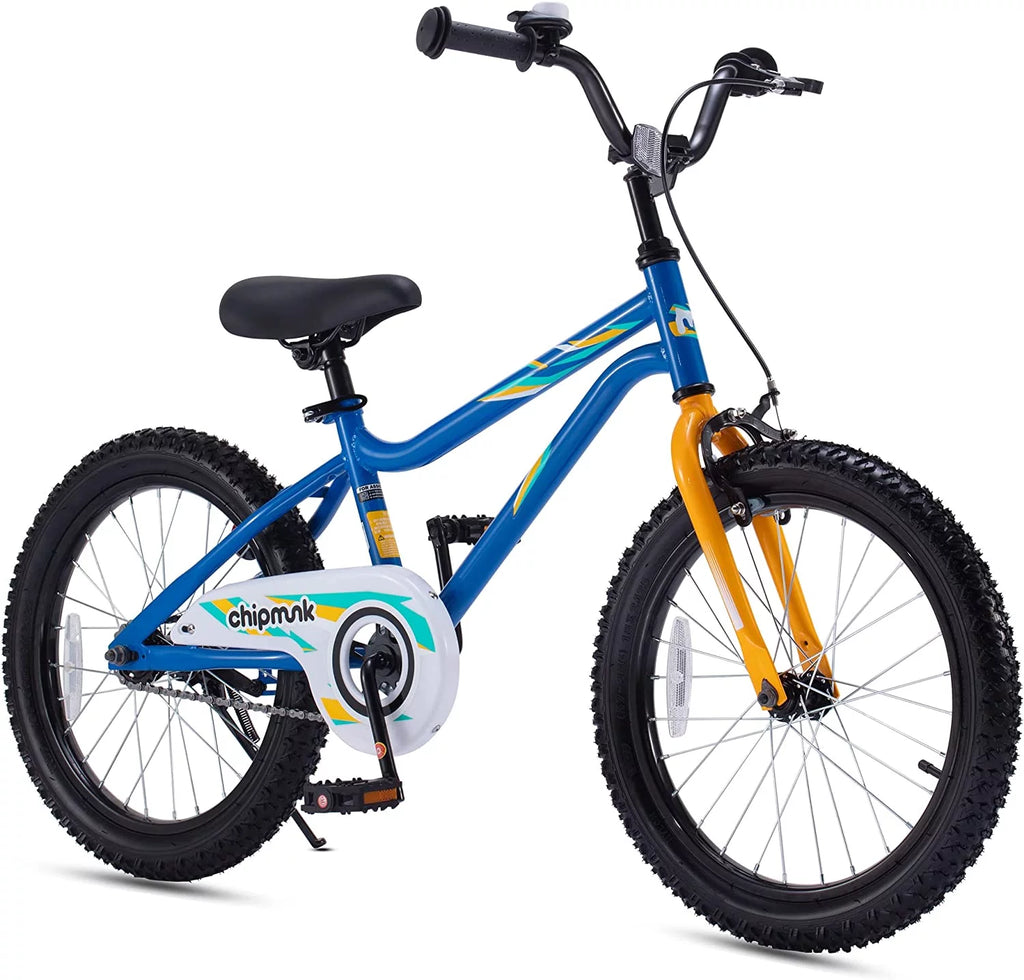 Kids Bike 18 Inch Bicycle with Kickstand Blue L877