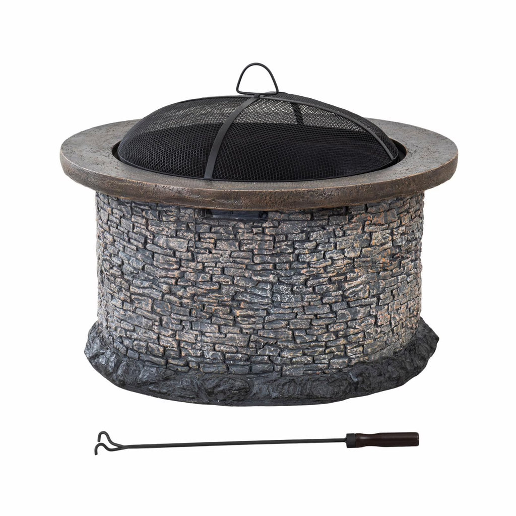 32 in. Round Wood-Burning Fire Pit Q850