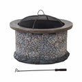 32 in. Round Wood-Burning Fire Pit Q850