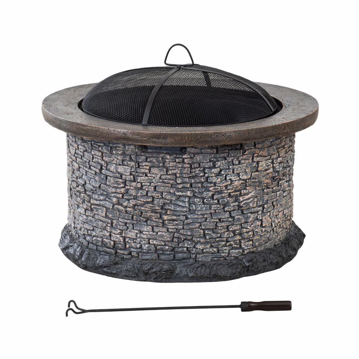 32 in. Round Wood-Burning Fire Pit Q850
