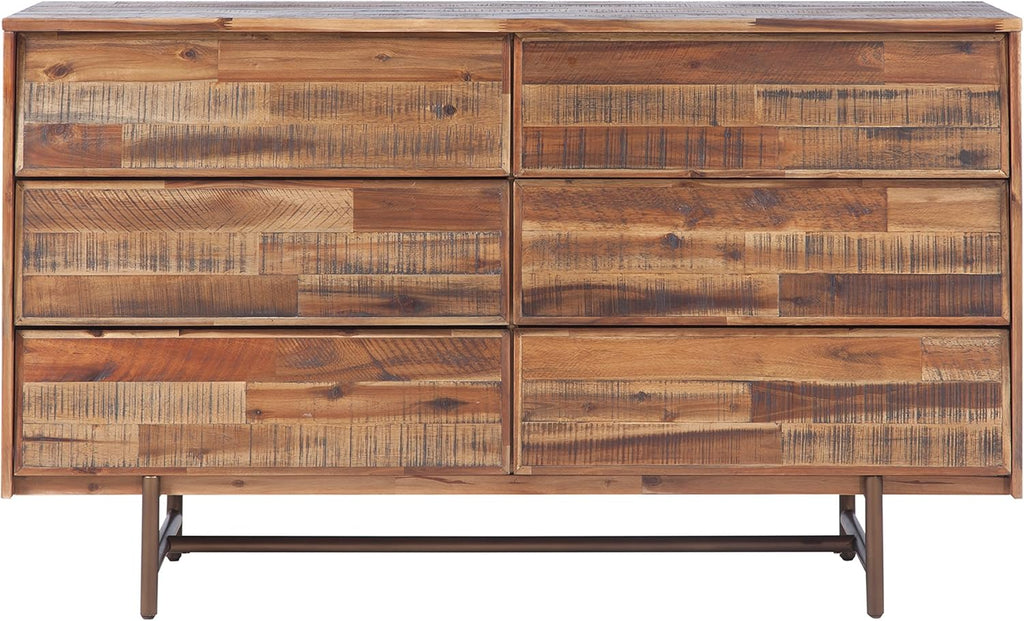 Acacia Wood 5 Drawer Chest R26304