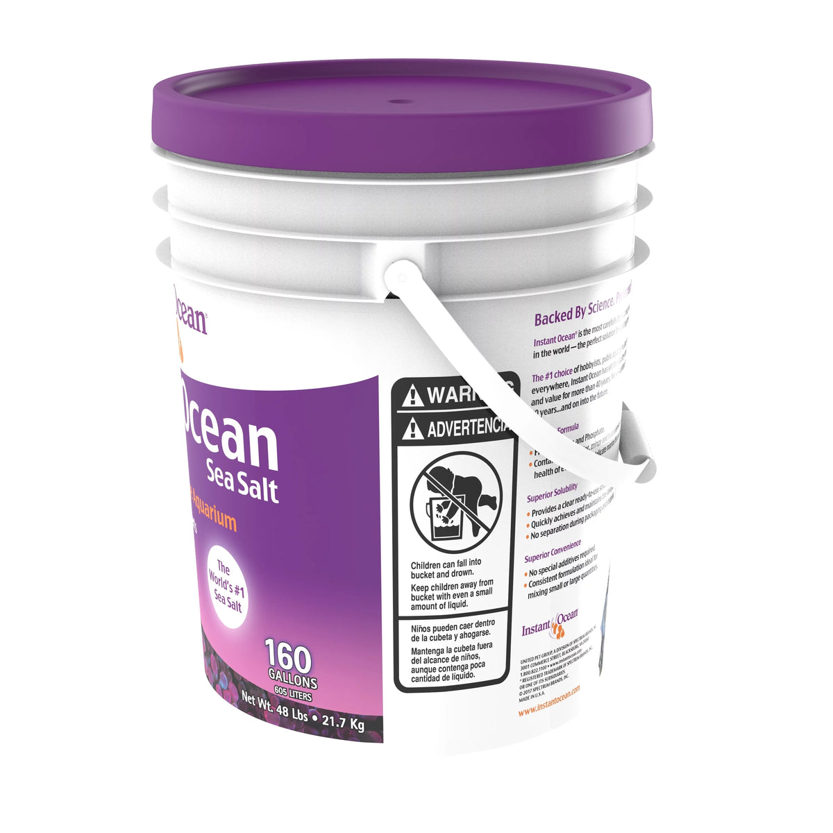 160 gal Sea Salt for Marine Aquariums V889