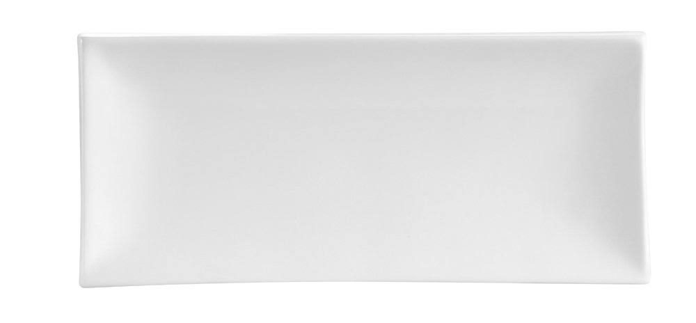 Porcelain Rectangular Platter 11-1/2in. x 5-1/4in. H13606