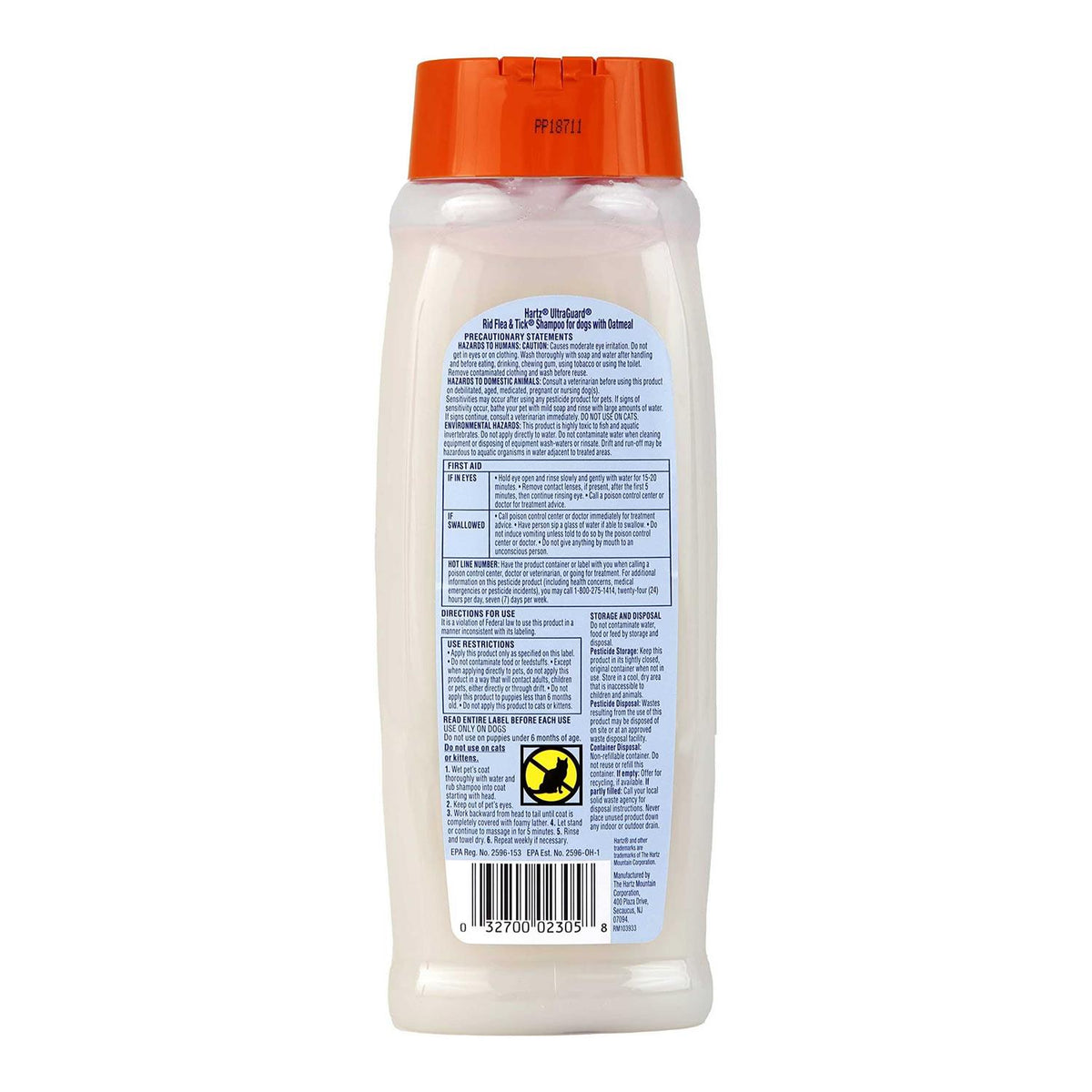 Oatmeal Flea & Tick Shampoo B942