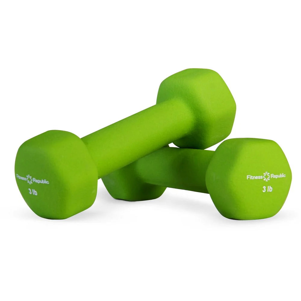 Neoprene Dumbbell Pairs 15lb 17.5lb 20lbs K797039