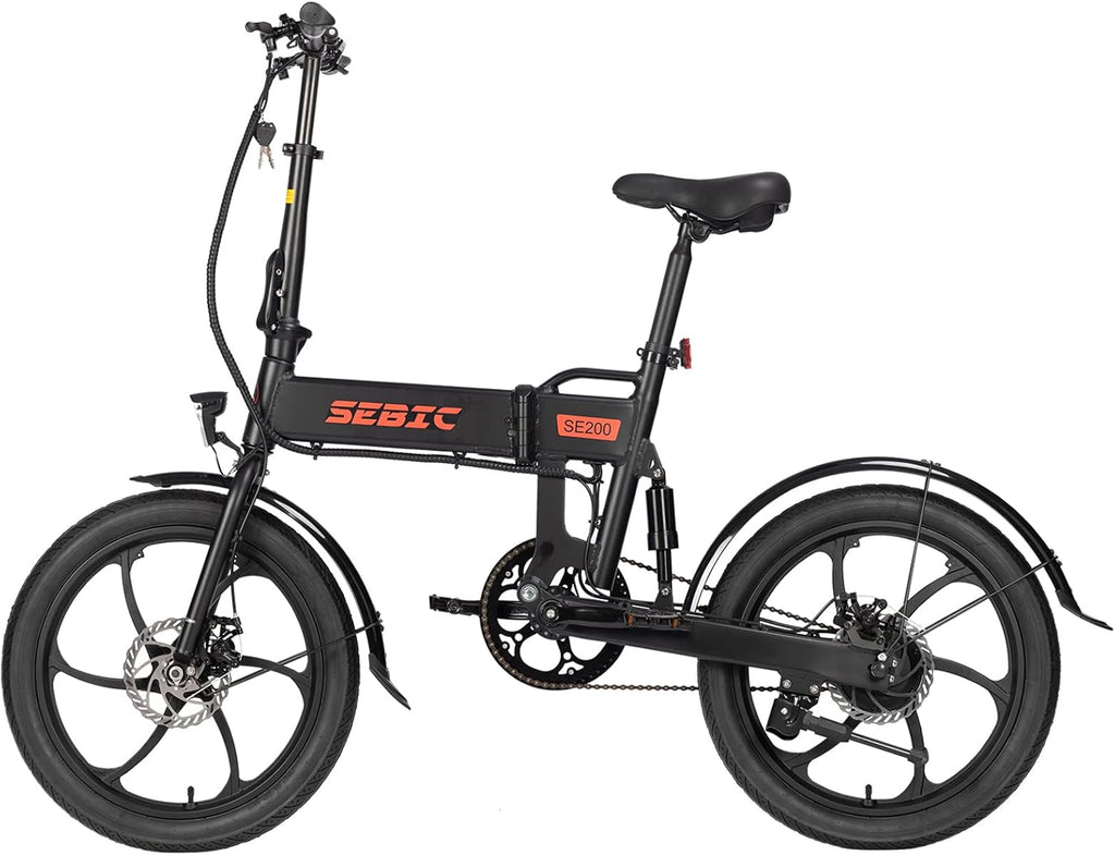 Folding Electric Bike 350W 20'' 36V/7.5Ah Removable Battery O638