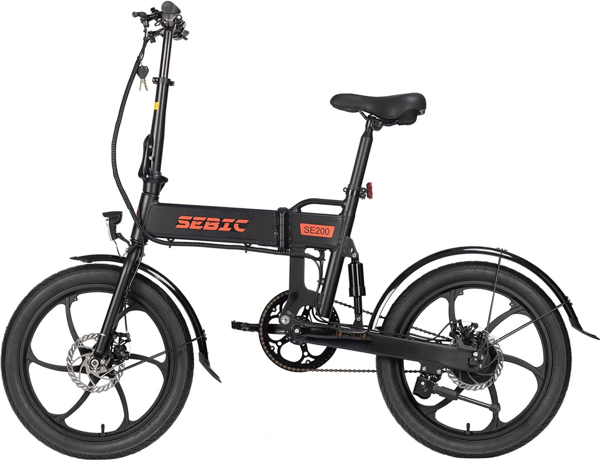 Folding Electric Bike 350W 20'' 36V/7.5Ah Removable Battery O638