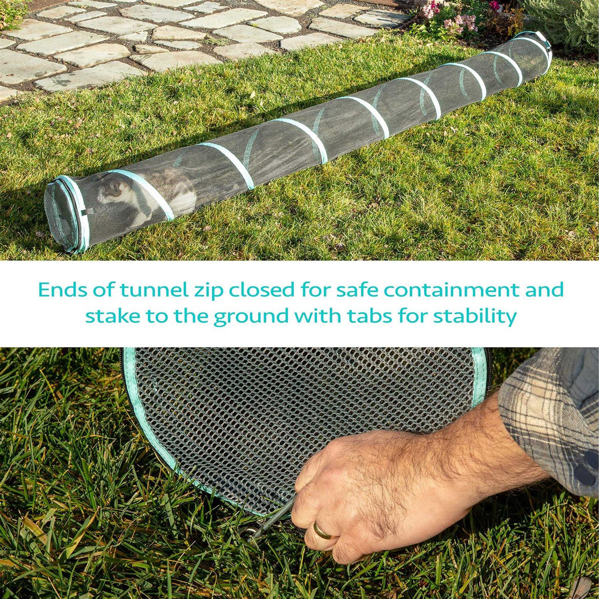 Outdoor Catio Mega Kit with 10′ Tunnels W9502