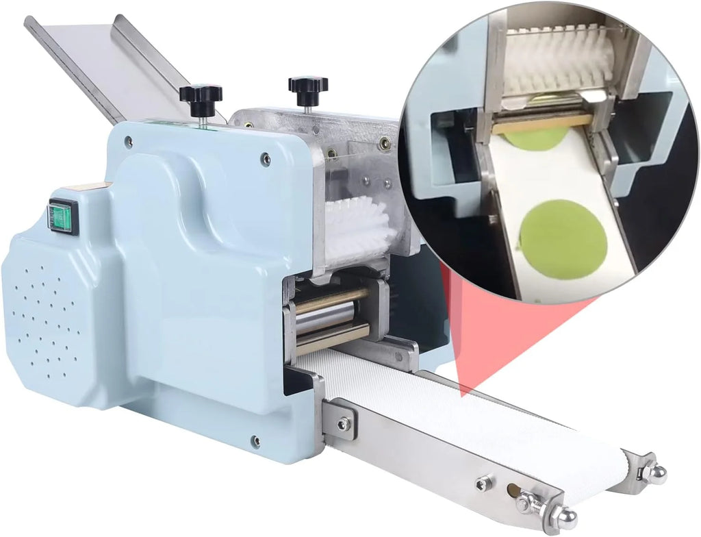 Commercial Electric Dough Processing Maker Dumpling Skin Machine 3.15” Mold 110V K218