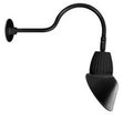 Gooseneck 26W Warm LED Black Angled Cone Shade P987462