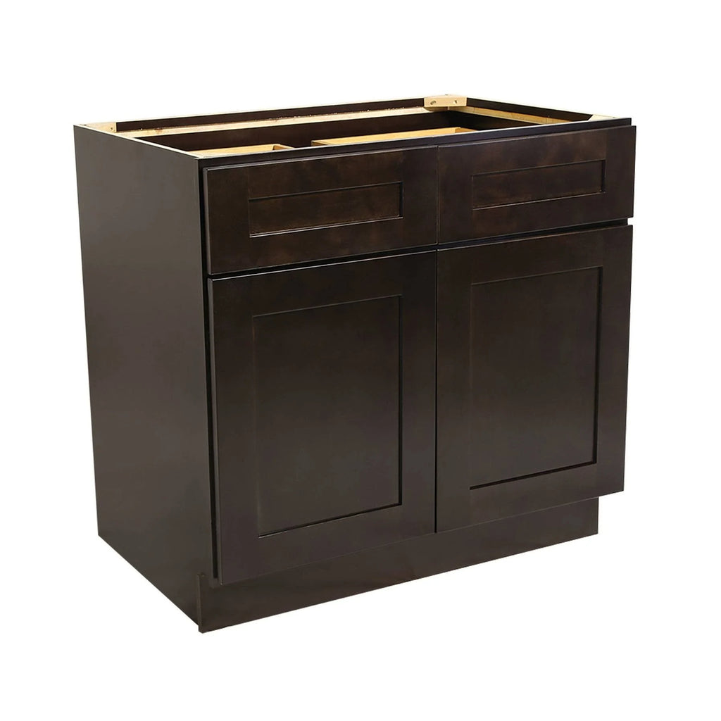 Espresso Shaker Kitchen Base Cabinet J215
