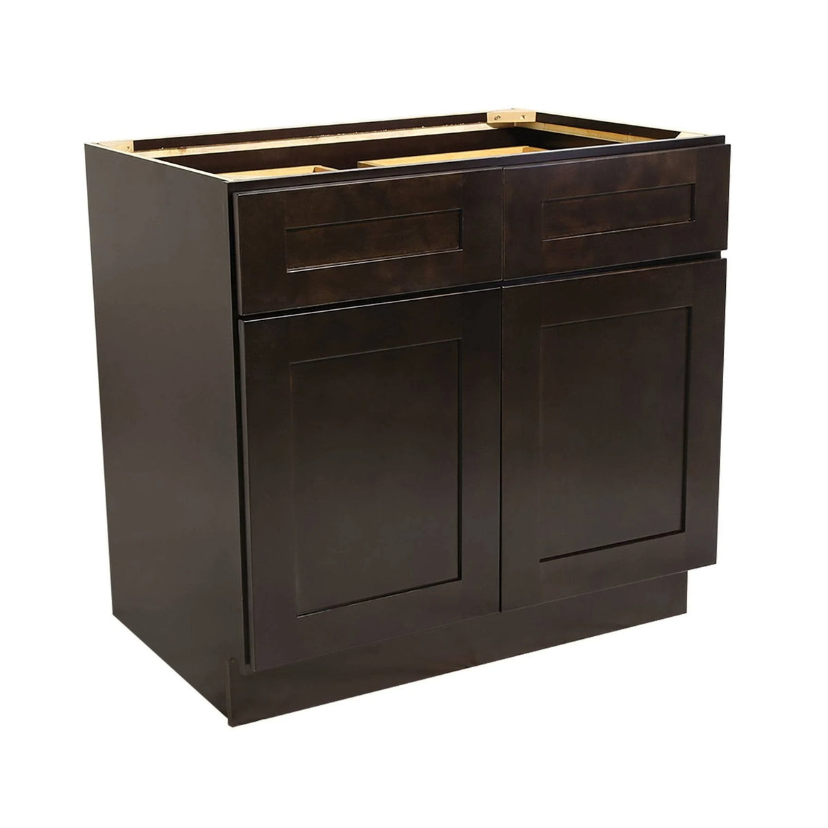 Espresso Shaker Kitchen Base Cabinet J215
