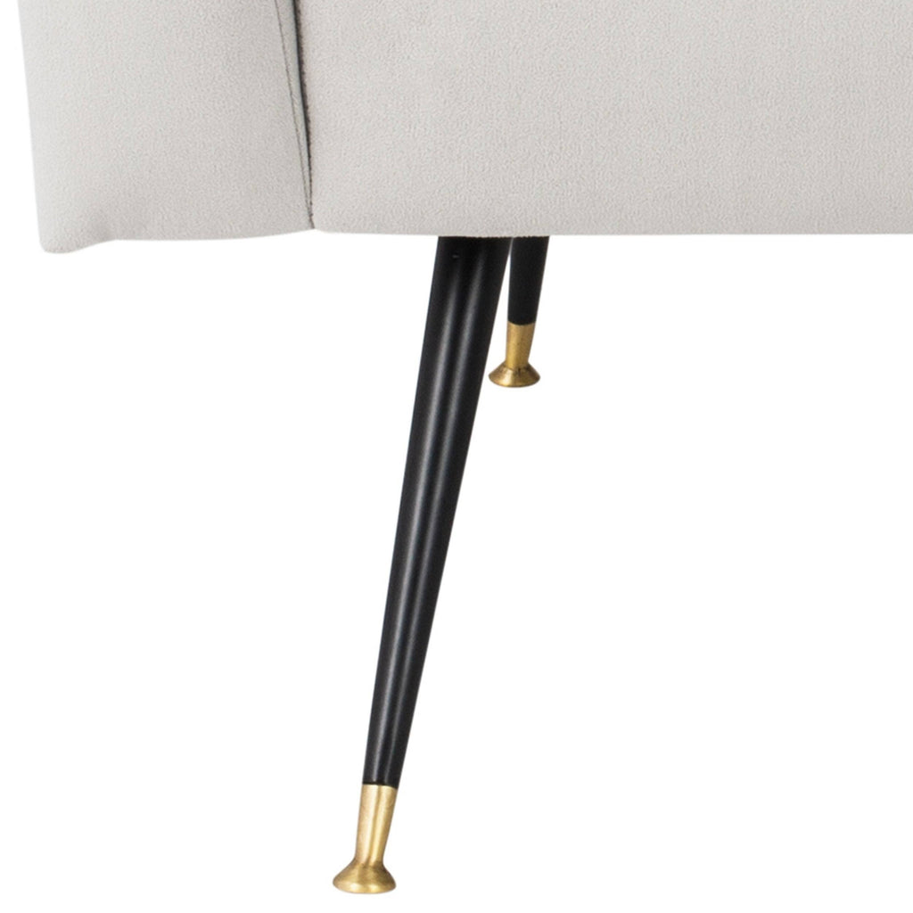 Velvet Retro Accent Chair J620